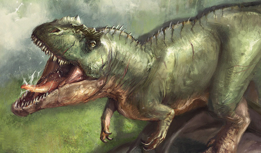 Gigantossauro | Arte de: Jonathan Kuo
